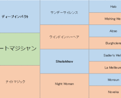 グレートマジシャンの三代血統表