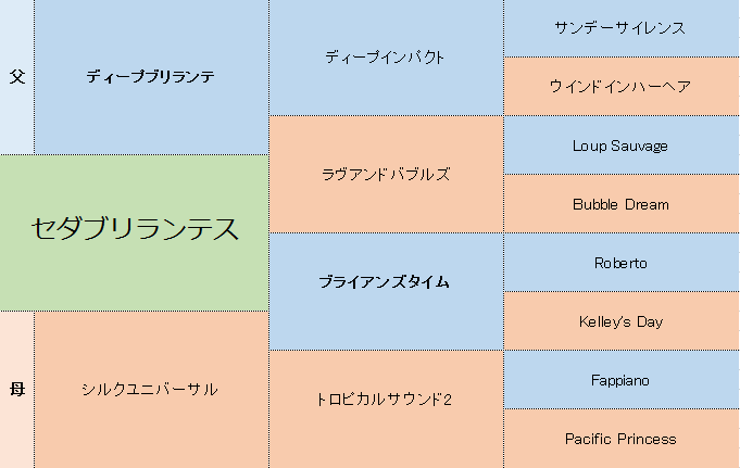 セダブリランテスの分析 競馬分析 Com