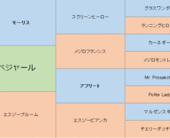 ベジャールの三代血統表